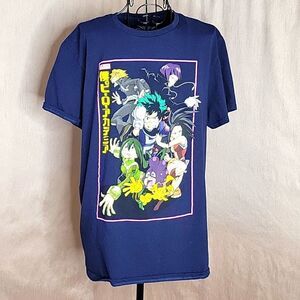 FUNIMATION PRODUCTION My Hero Academia Men's Shirt Large